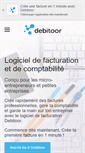 Mobile Screenshot of debitoor.fr